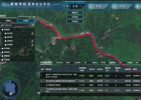 助力重大项目早落地，，，湖南率先实现节地剖析智能化 