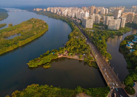 海南省首个流域GEP核算效果宣布<br>万泉河流域“身价”：：2097.53亿元