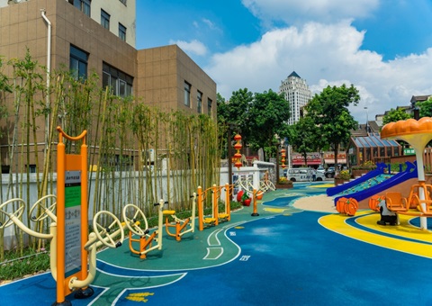 “口袋公园” 装满民生幸福 阻止六月尾，，重庆“口袋公园”今年开工八十八个、、、建成六十四个